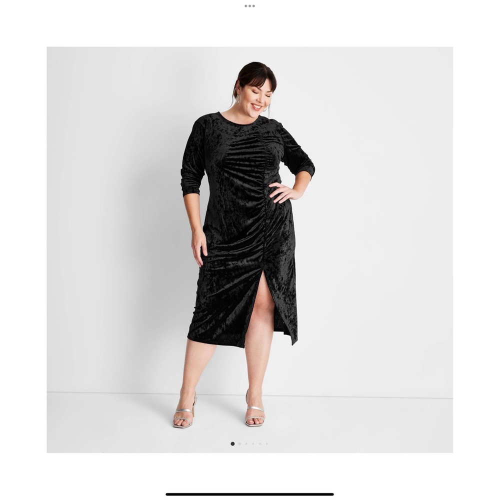 Black dress 3x. Target - Future collective.